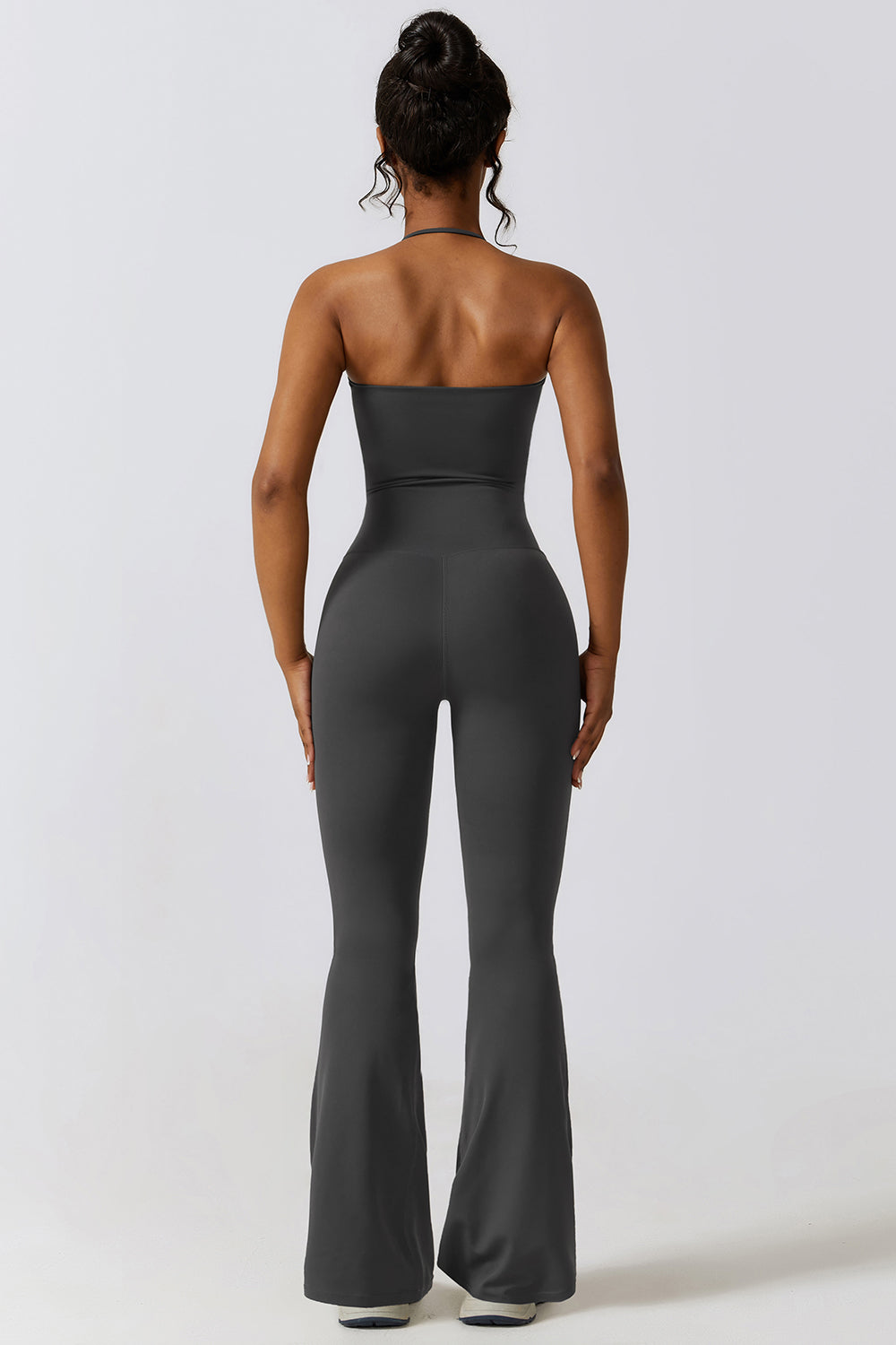 The Nicole Halter Flare Sport Jumpsuit