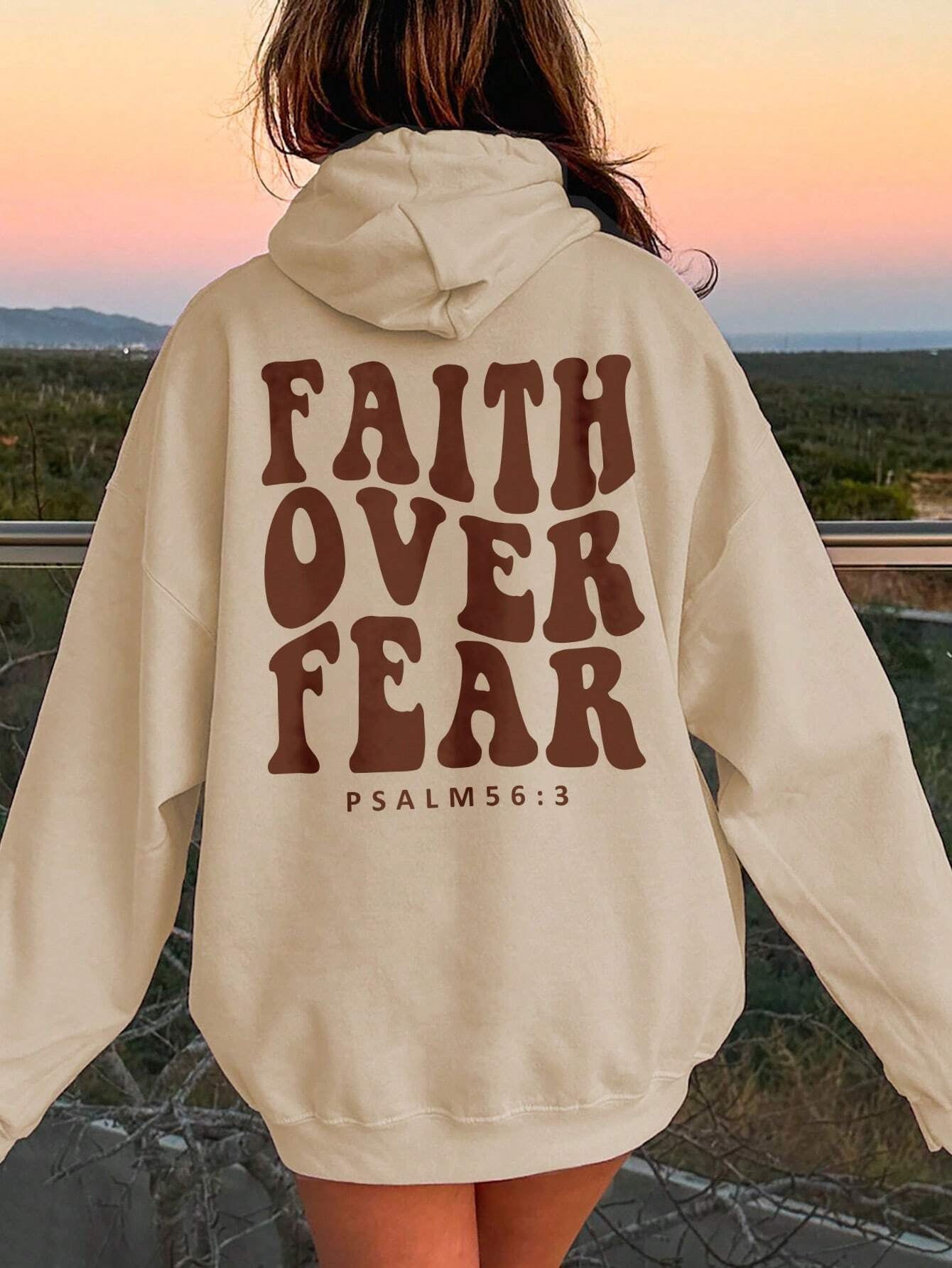 FAITH over Fear Hoodie