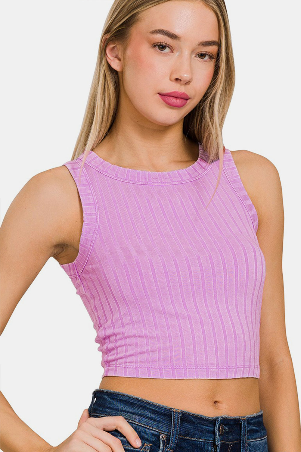 Cyrstal Cropped Tank