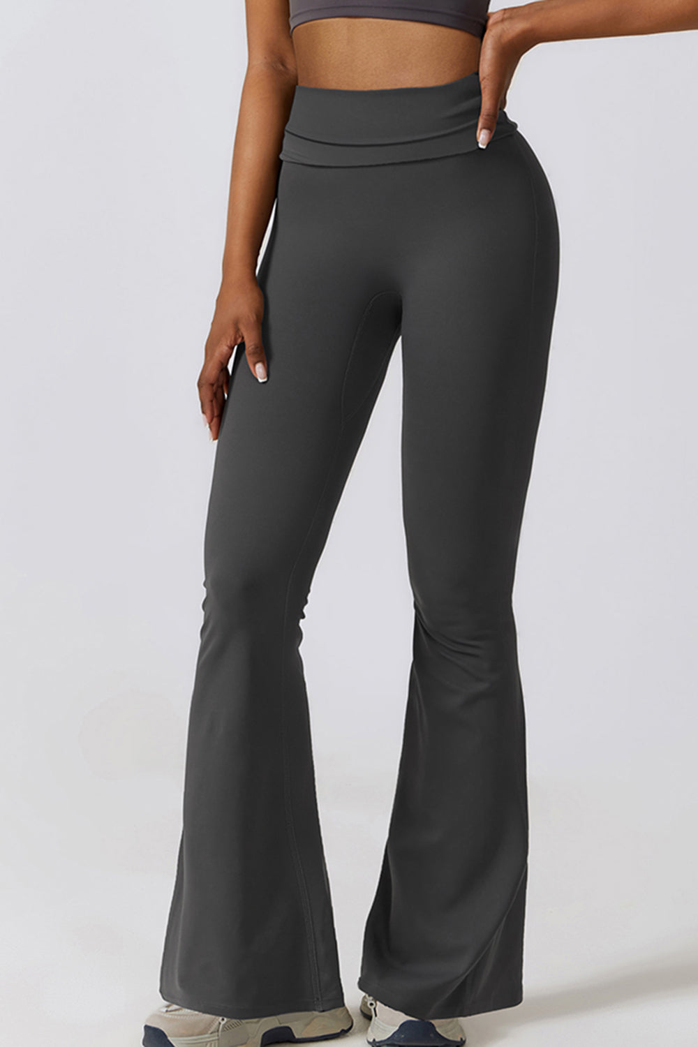 The Nicole Halter Flare Sport Jumpsuit