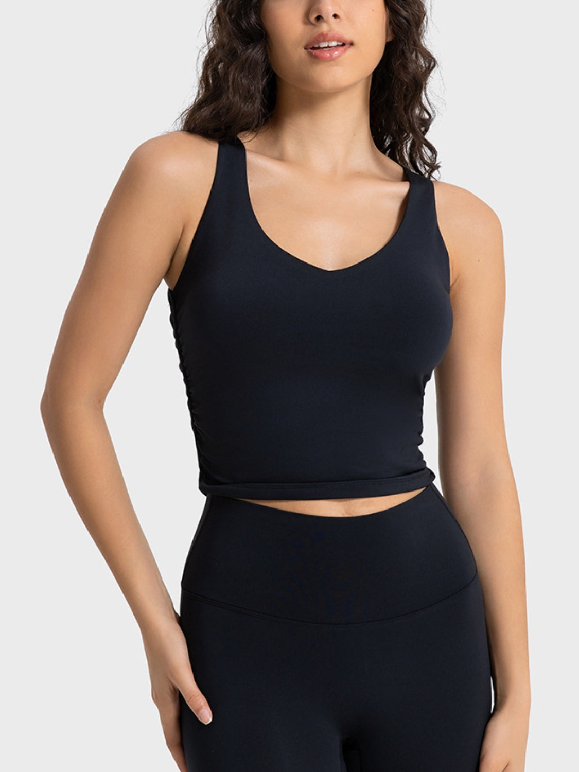 Blissful Cropped Sport Tank