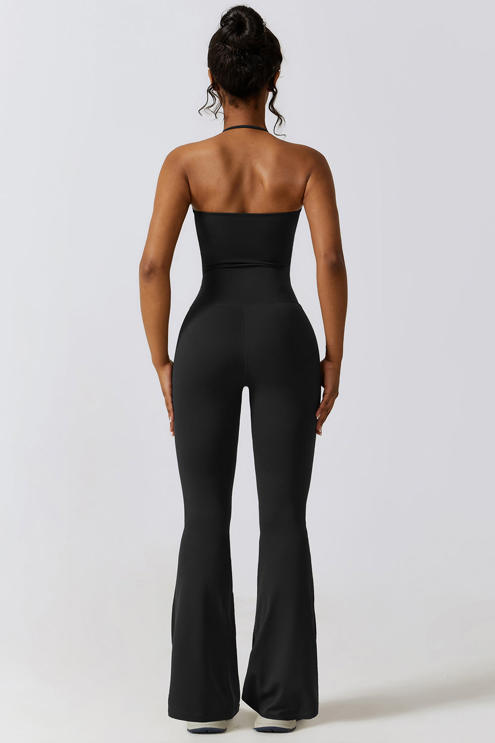 The Nicole Halter Flare Sport Jumpsuit